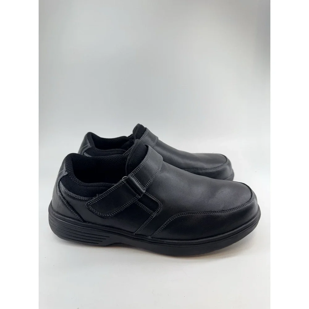 Ortho Feet 511Shoes Men 11EE  Black Leather Comfort  Walking Orthopedic Diabetic